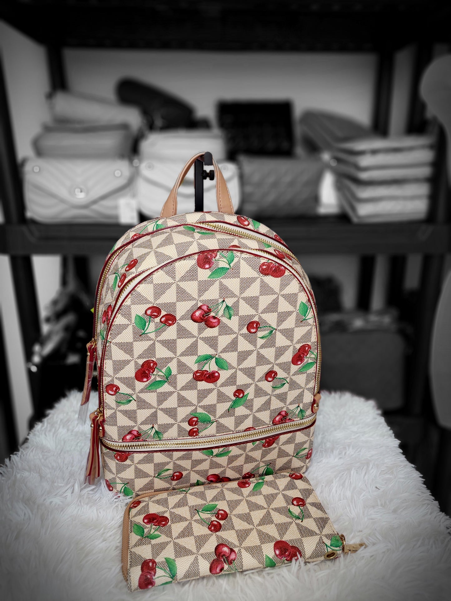 Cherry Bae Backpack Set