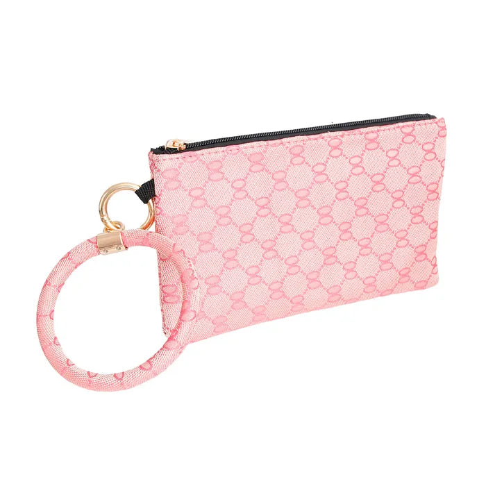 Infinity Canvas Wristlet