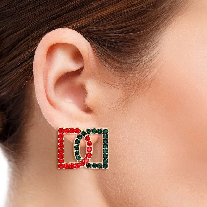 Double D Infinity Earrings